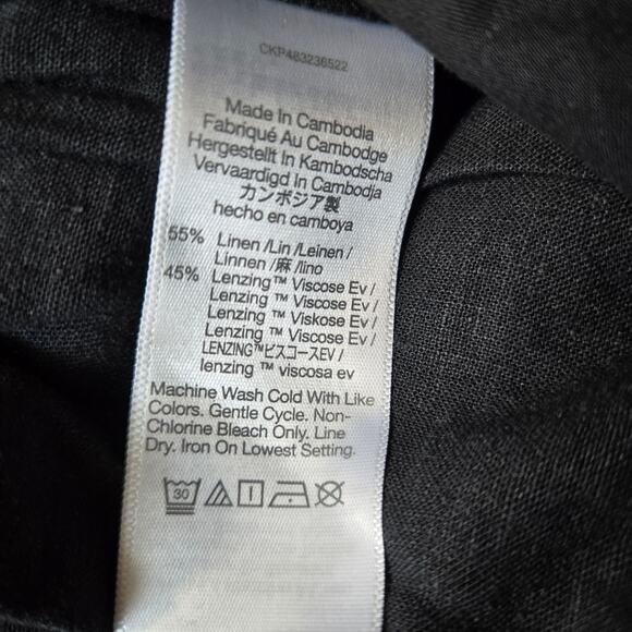 Madewell Pull-On Straight Crop Pant Size 10 NWT - Picture 7 of 7